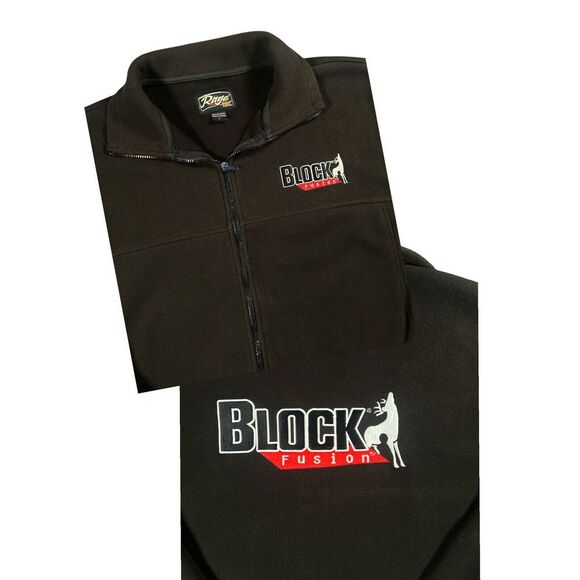 Other - Rage Broadhead Block Fusion Jacket Fleece Hunting Bowhunter Men Sz L Heavy Poly‎